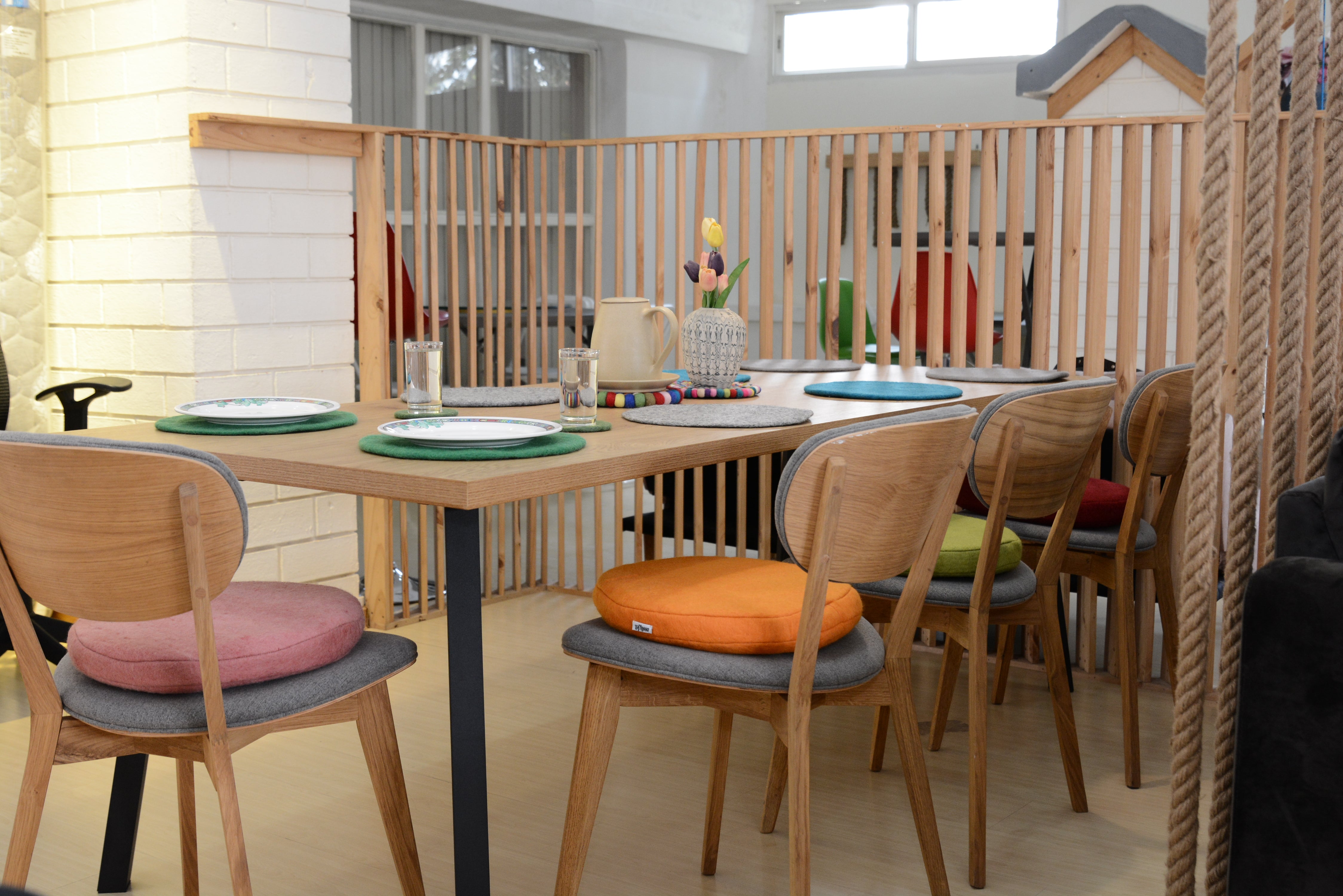 How to Style Your Dining Table with Handmade Felt