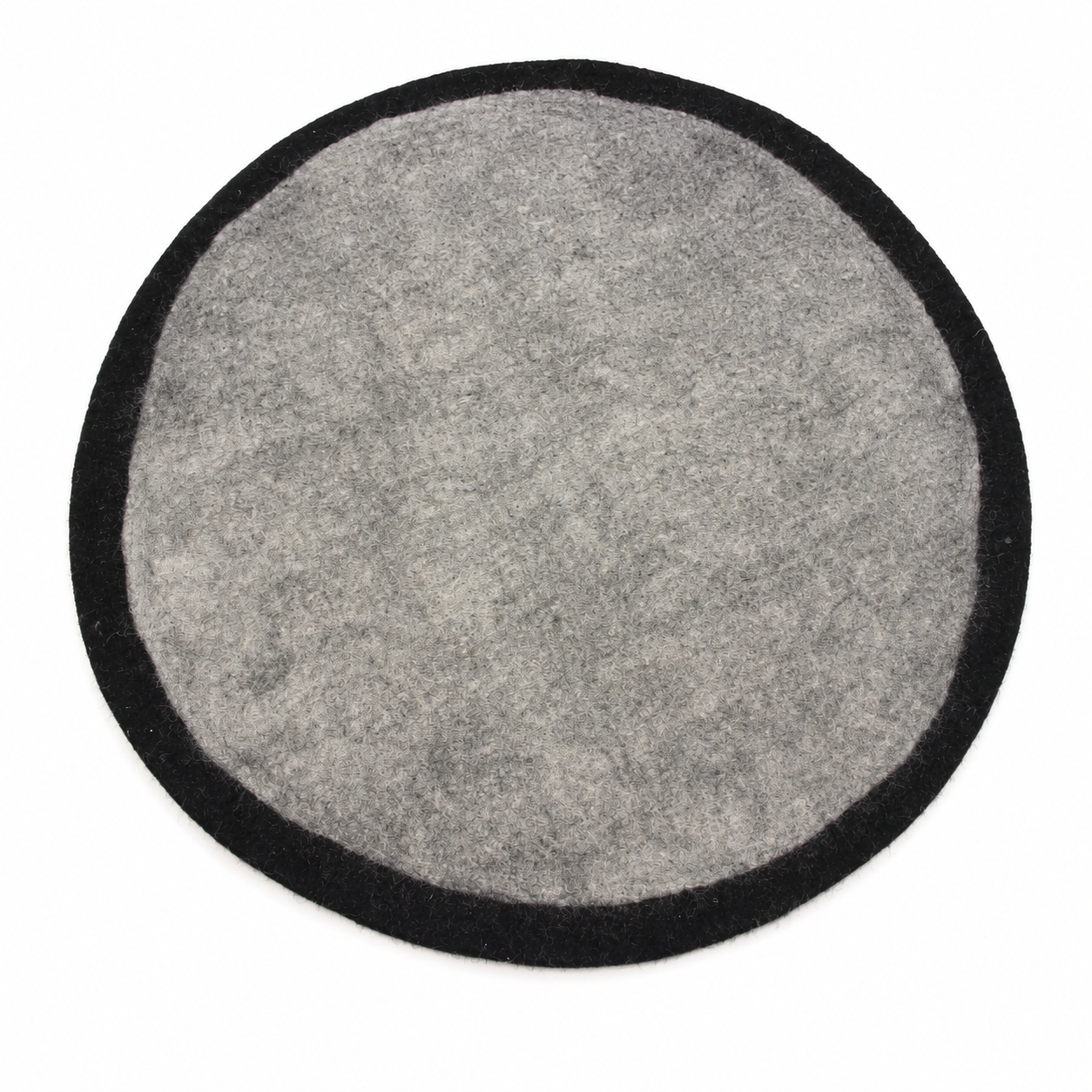Wool Felt Pet Mat | Eco-Friendly Round Dog and Cat Rug