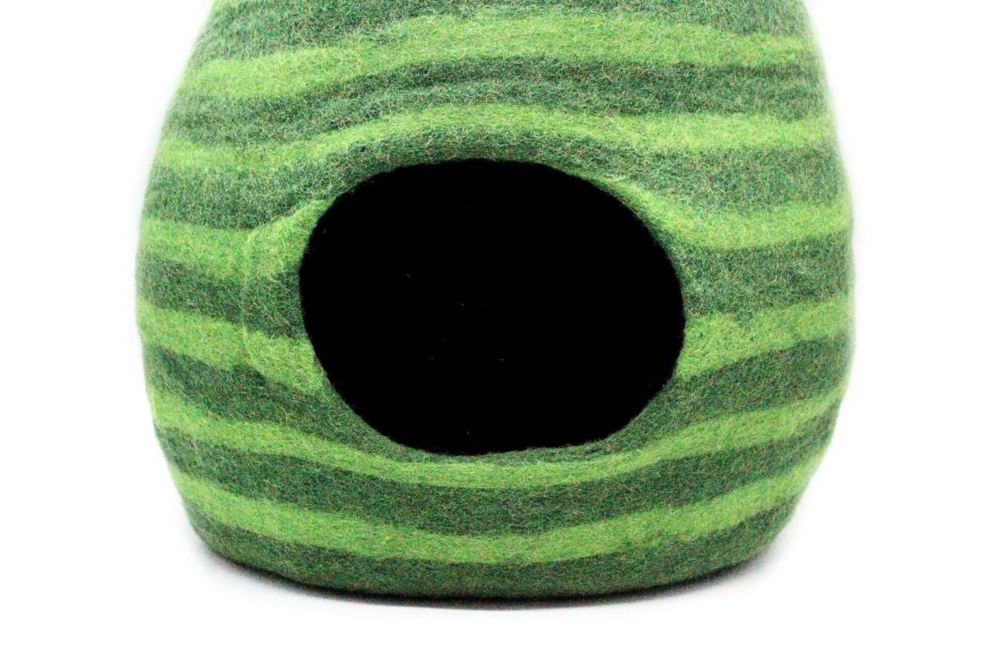 Wool Felt Cat Cave - Unique Felt Cat Cave - Pet Friendly Bed - Luxury Furniture - Gift For Pet