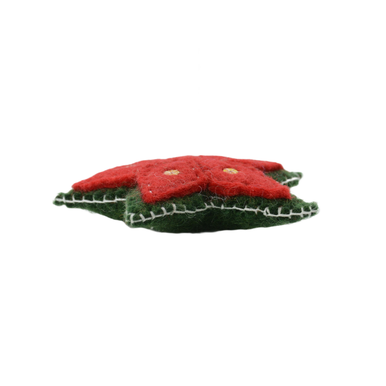 Festive Felt Star Ornament – Handcrafted Christmas Tree Decoration