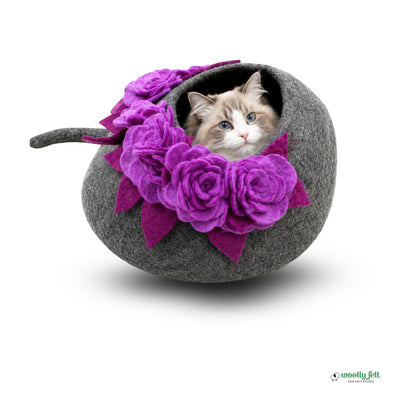 Grotte pour chats Floral Haven