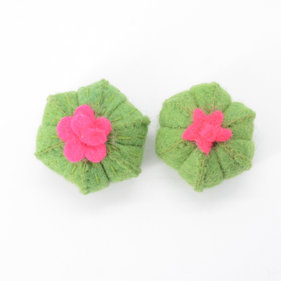 Mini Felt Pumpkin Ornaments – Halloween Decor