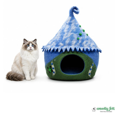 Bluebell Cottage Keçe Kedi Mağarası