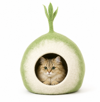 Cozy Radish Felt Cat Caver Pets  Soft WC 01,