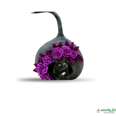 Grotte pour chats Floral Haven