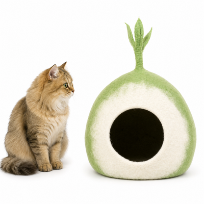 Cozy Radish Felt Cat Caver Pets  Soft WC 01,