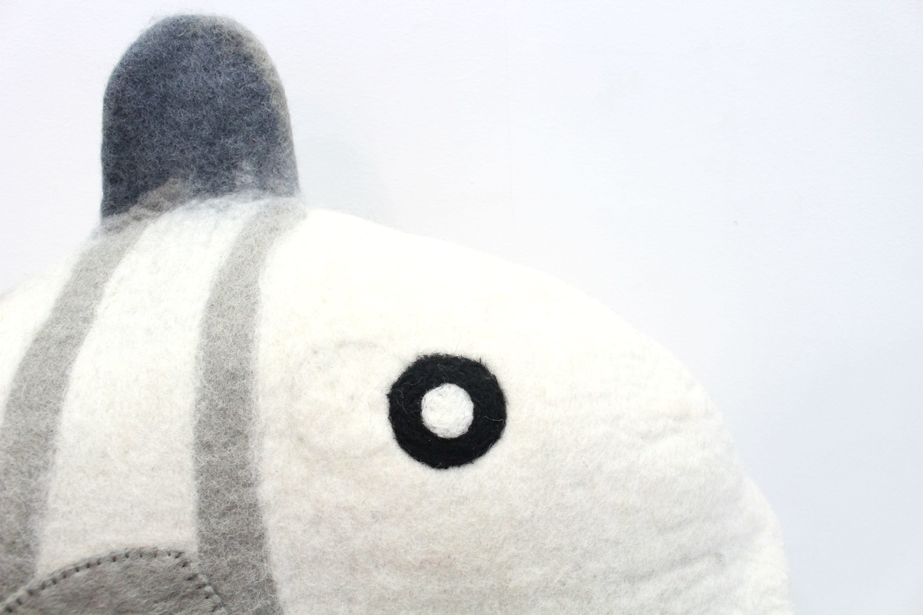 Handmade Felt Cat Cave – Fish Kitty Bed from Nepal
