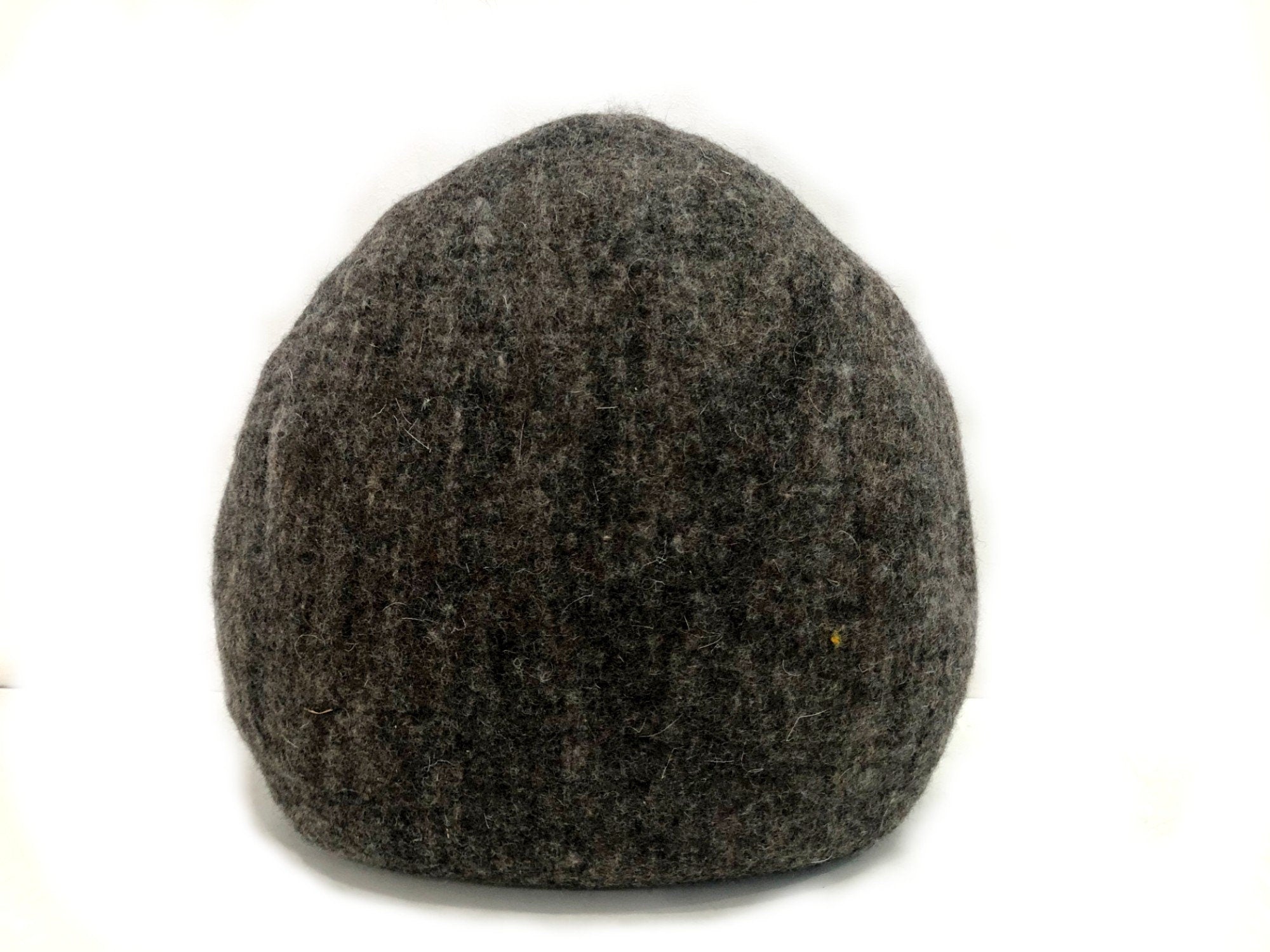 Handmade Felt Cat Cave – Modern Pet Bed, Kitty Nap Cocoon