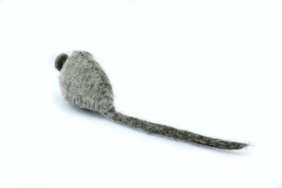 3 pcs - Felted Handmade Pet Toys - Cat Toy - Felt Mouse - Mouse For Your Pets - Felt Cat Teaser- From Nepal