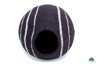 Felt Cat Cave- Pet Furniture made from organic material-  Non-toxic, Non-allergic