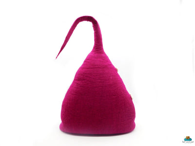Cozy And Designer Pet Bed - Handmade Felt Cat Cave - Wool Pet Furniture - Gift For Your Cat - Eco-friendly