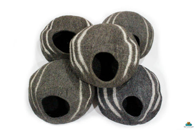 Gezellige kattengrot - Handgemaakt kattenhuis - Huisdierbeddengoed - Mini kattenbed - Opruiming - Gratis verzending