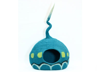 Wool Cat House Made Using 100% Pure Wool-Handmade Felt Cat Cave-Pet Furniture-Custom Cats Bed- Ideal Gift For Pet Lovers