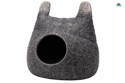 Premium Wool Cat Beds- Felt Cat House- Pet Furniture- Made Using 100% Pure Wool- Custom Cat Caves- Available In Different Sizes And Colors